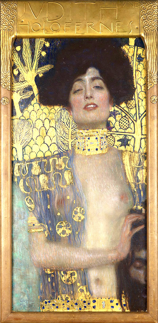 Judith and the Head of Holofernes – by Gustav Klimt